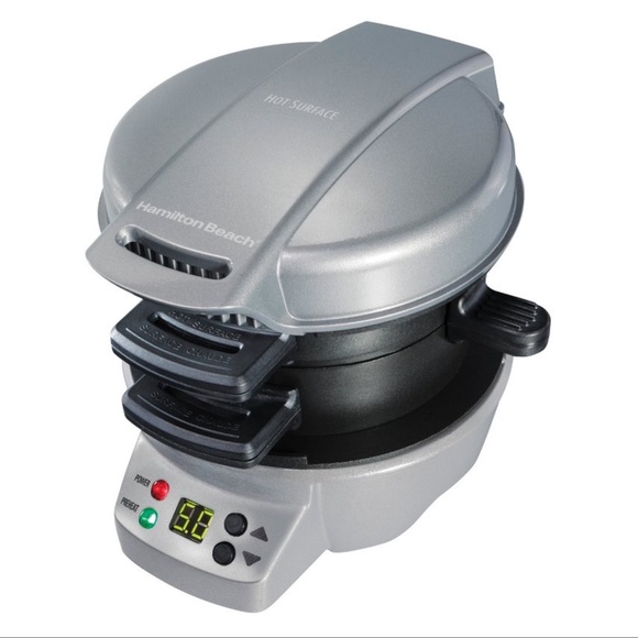 Hamilton Beach Breakfast Sandwich Maker with Egg Cooker Ring - Picture 2 of 5